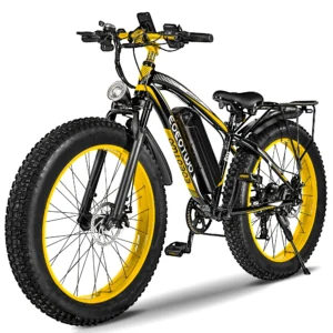 EOEOTWO 1500W Fat Tire Fast Mountain E-Bike