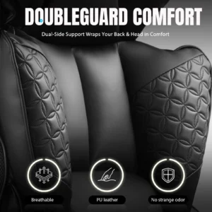 Ergonomic Leather High Back Gaming Chair - Thumbnail Image 7