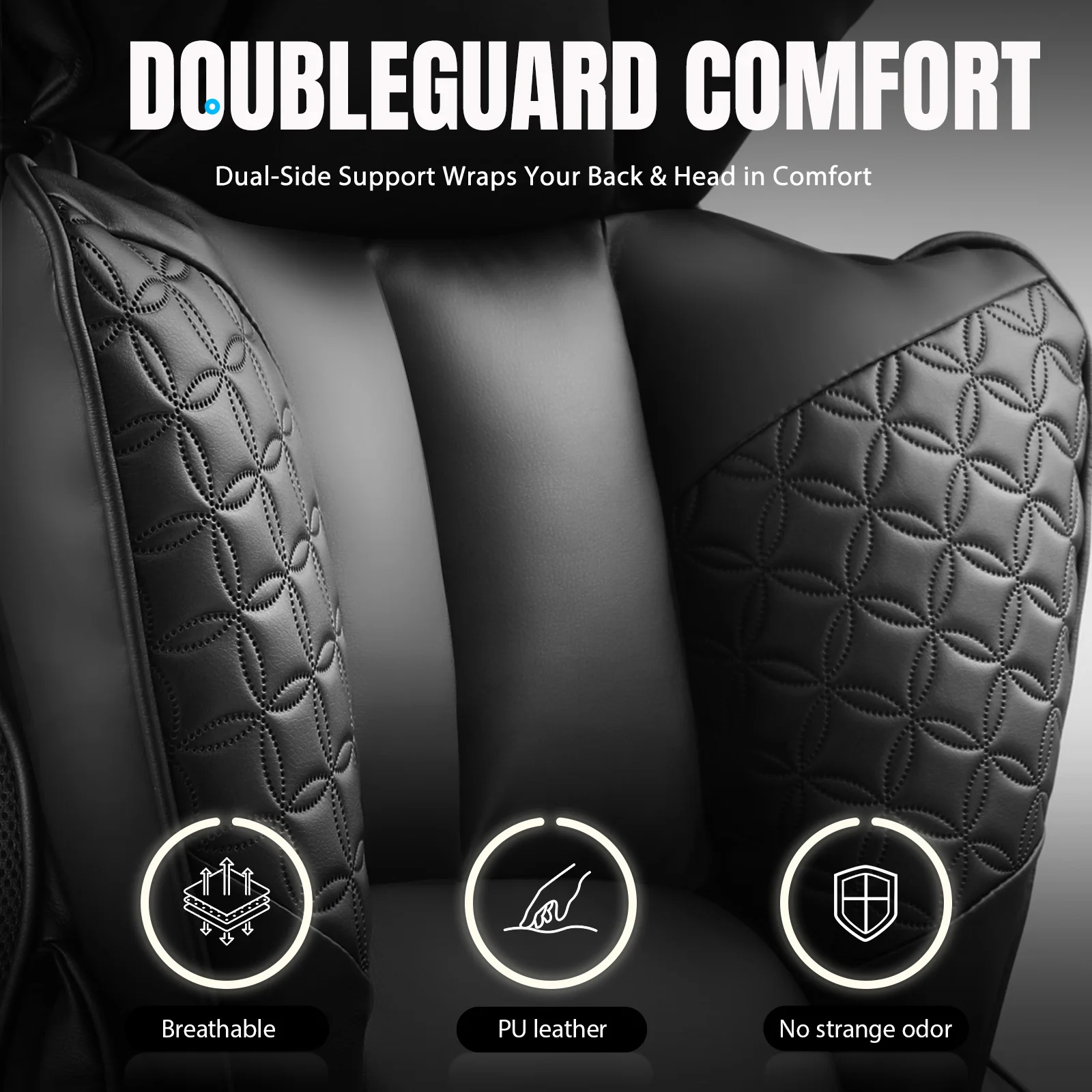 Ergonomic Leather High Back Gaming Chair - Image 7