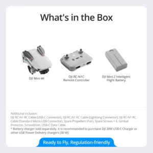 DJI Mini 4K Professional Drone with Accessory - Thumbnail Image 9