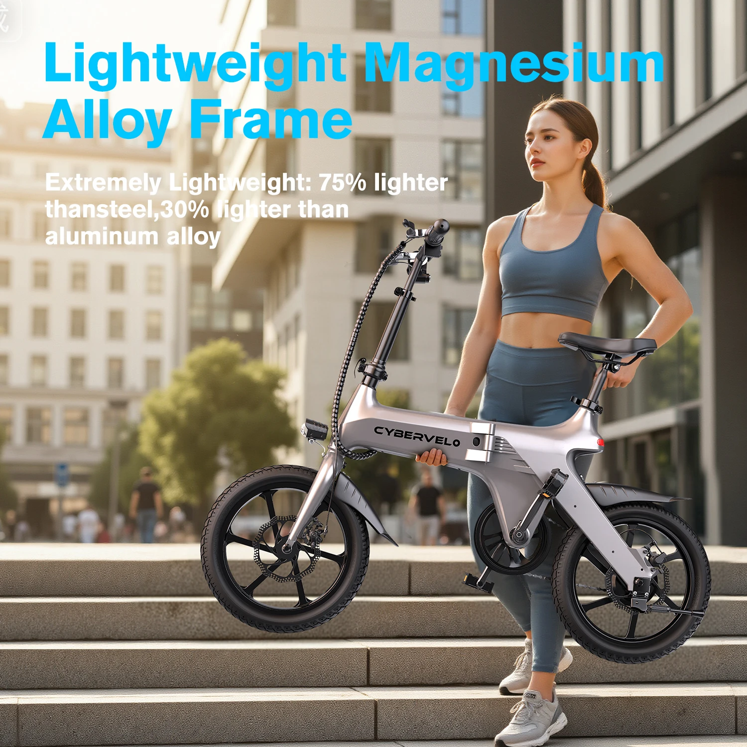 500W 36V Foldable Ultra Light Weight Commuter - Image 5