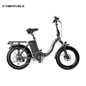 1000W Foldable 20 Inch Fat Tire Commuter E-Bike