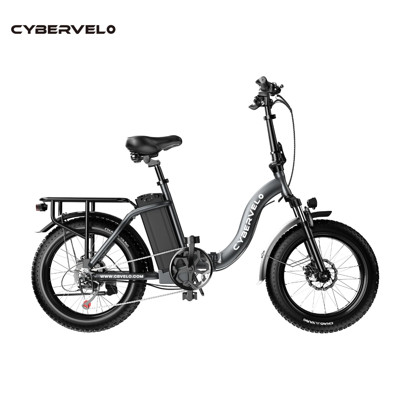 1000W Foldable 20 Inch Fat Tire Commuter E-Bike - Image 1