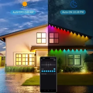 Permanent Smart RGB Outdoor Lights 75 Scene Modes - Thumbnail Image 3