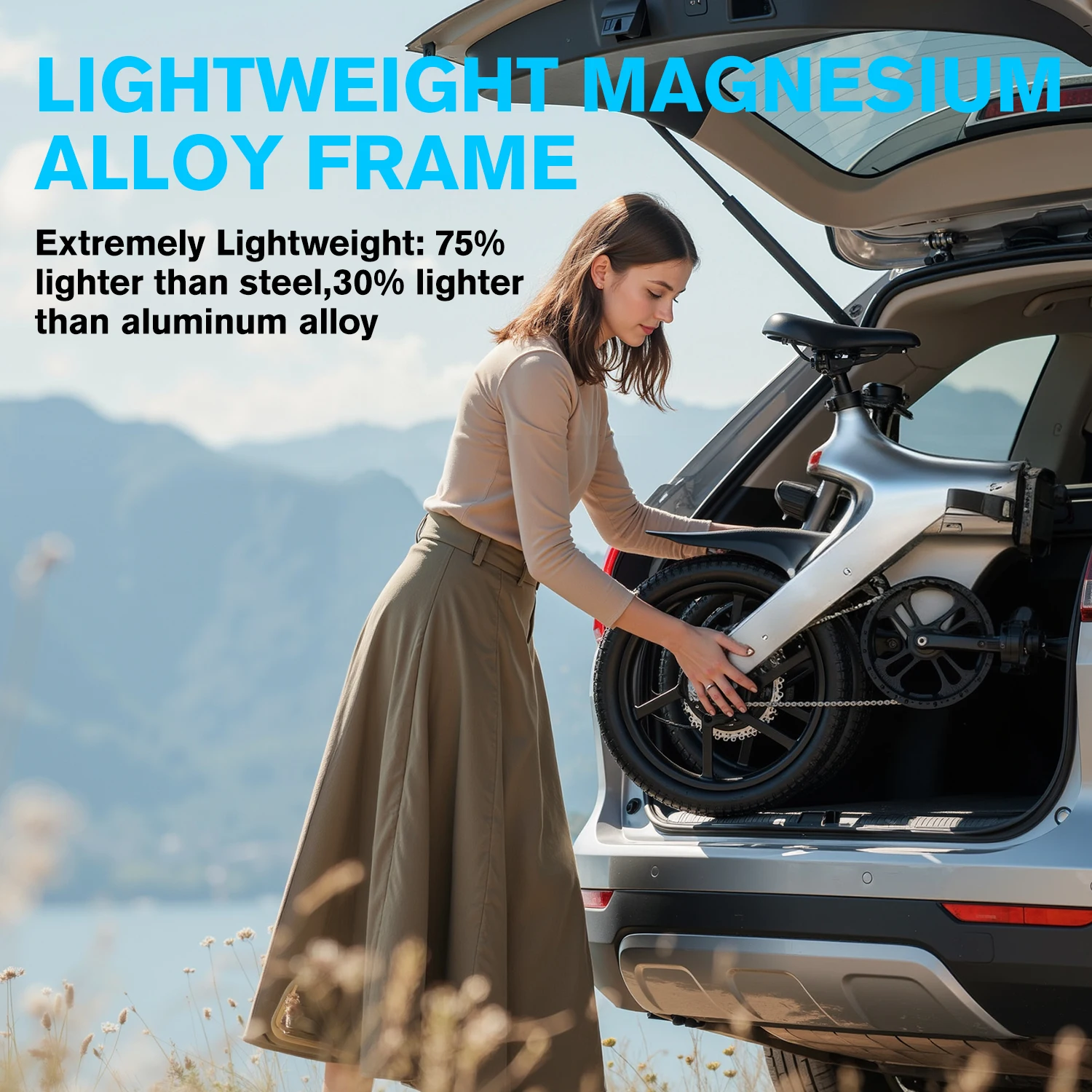 500W 36V Foldable Ultra Light Weight Commuter - Image 8