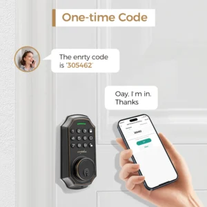 Keyless Entry Electronic Deadbolt WiFi Door Lock - Thumbnail Image 5