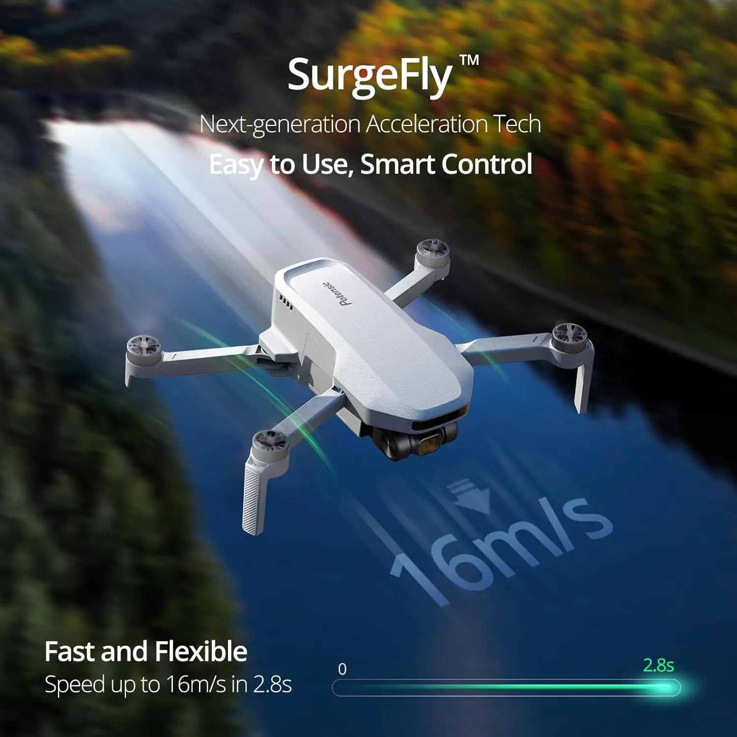 249g GPS Auto Return Single Axis Gimbal Drone - Image 4