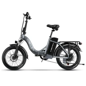 1000W Foldable 20 Inch Fat Tire Commuter E-Bike - Thumbnail Image 3