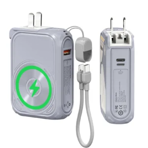 Fast Charging 10000mAh Magnetic Wireless Pwr Bank