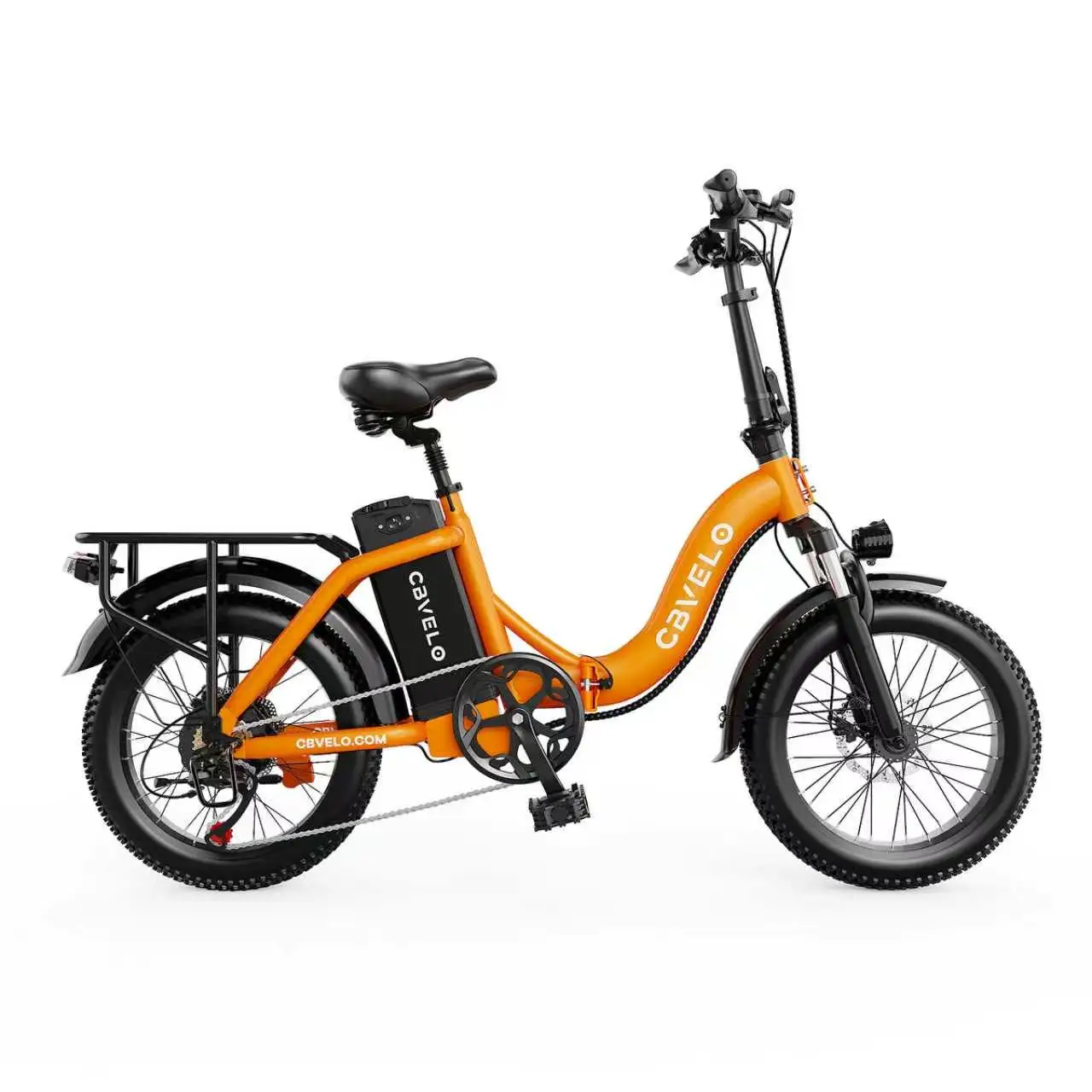 1000W Foldable 20 Inch Fat Tire Commuter E-Bike - Image 11